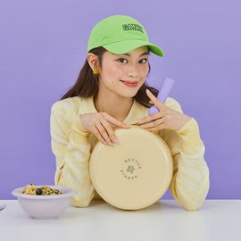 [BETTER FINGER] Neoflam Macaroon Color Yellow Cast Aluminum Frypan 10 inch Induction (IH) – All-Heat Compatible, Healthy Ceramic Coating - Made in Korea